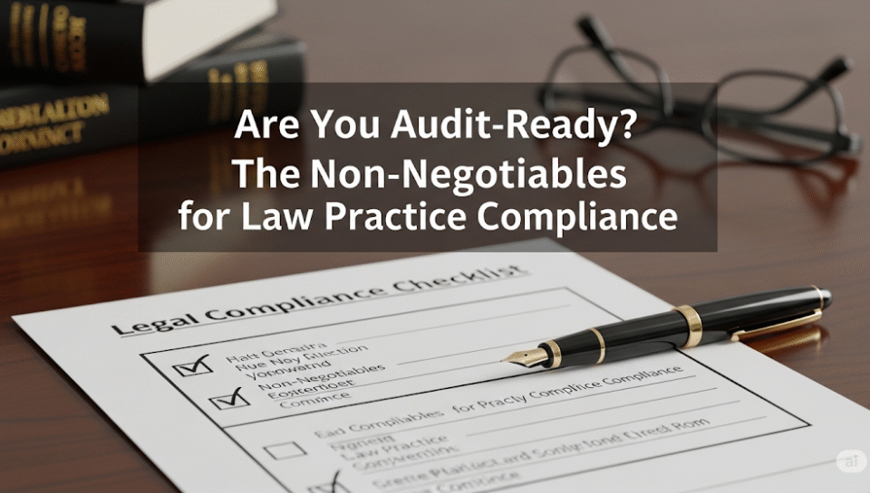 Are You Audit-Ready? The Non-Negotiables for Law Practice Compliance