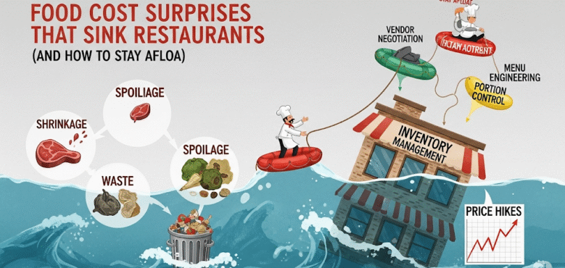 Food Cost Surprises That Sink Restaurants (and How to Stay Afloat)