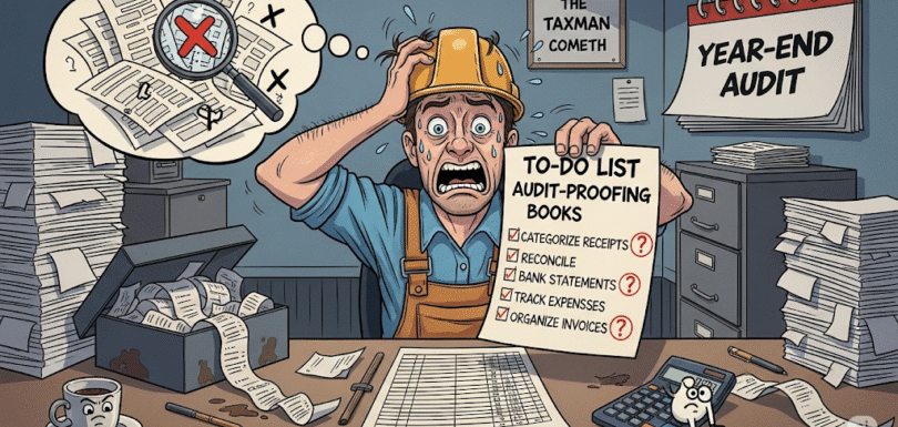 Year-End Panic? A Contractor’s Guide to Audit-Proof Books