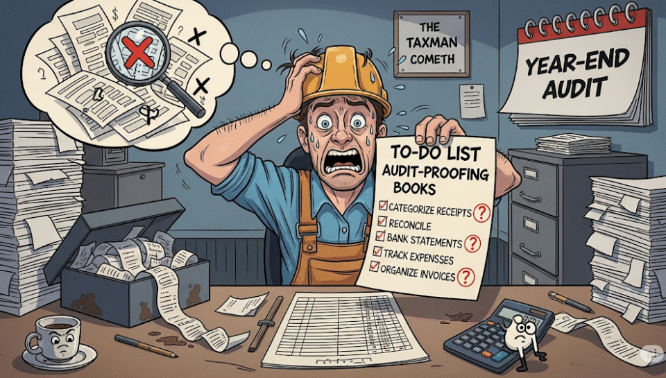 Year-End Panic? A Contractor’s Guide to Audit-Proof Books