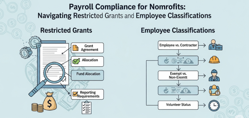Payroll Compliance for Nonprofits: Navigating Restricted Grants and Employee Classifications